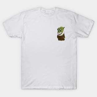 The alien smiling looking at halloween night T-Shirt
